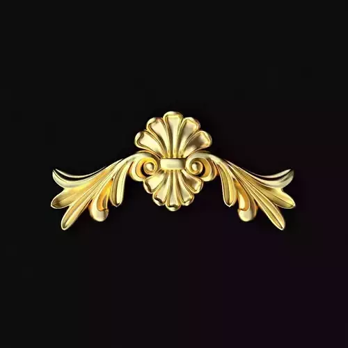 Central decor ornament for furniture