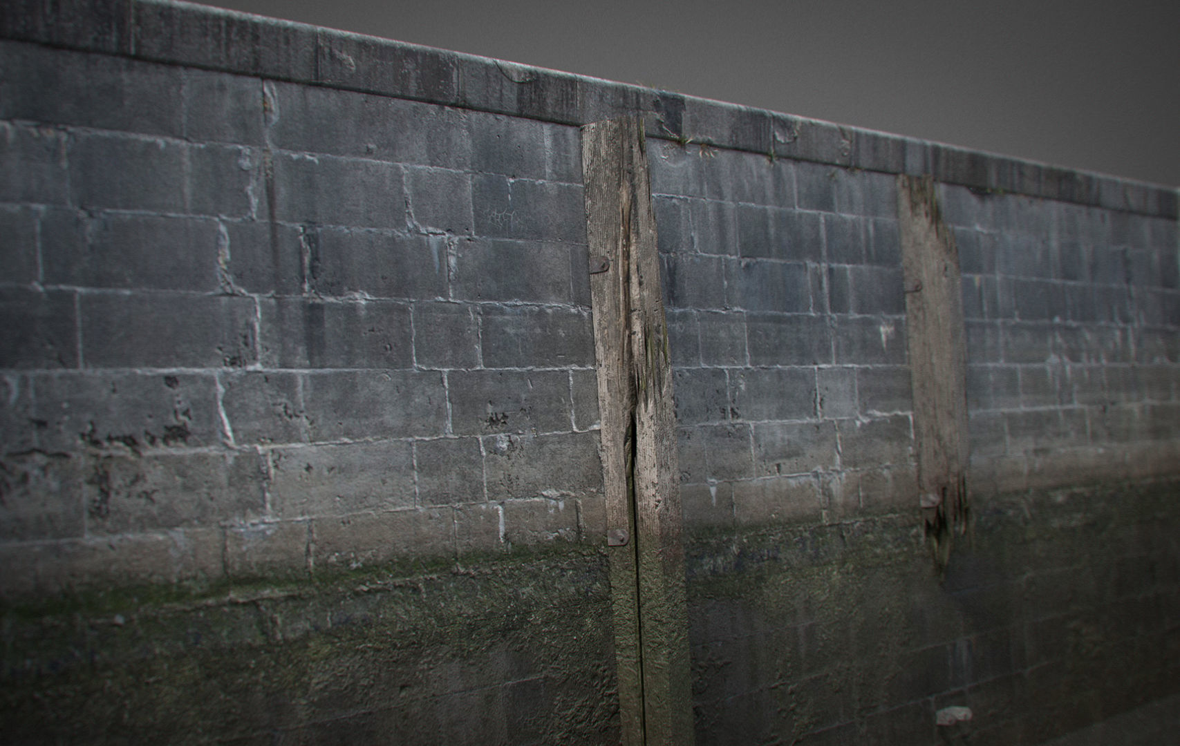 Modular Quay Set 3D model_6