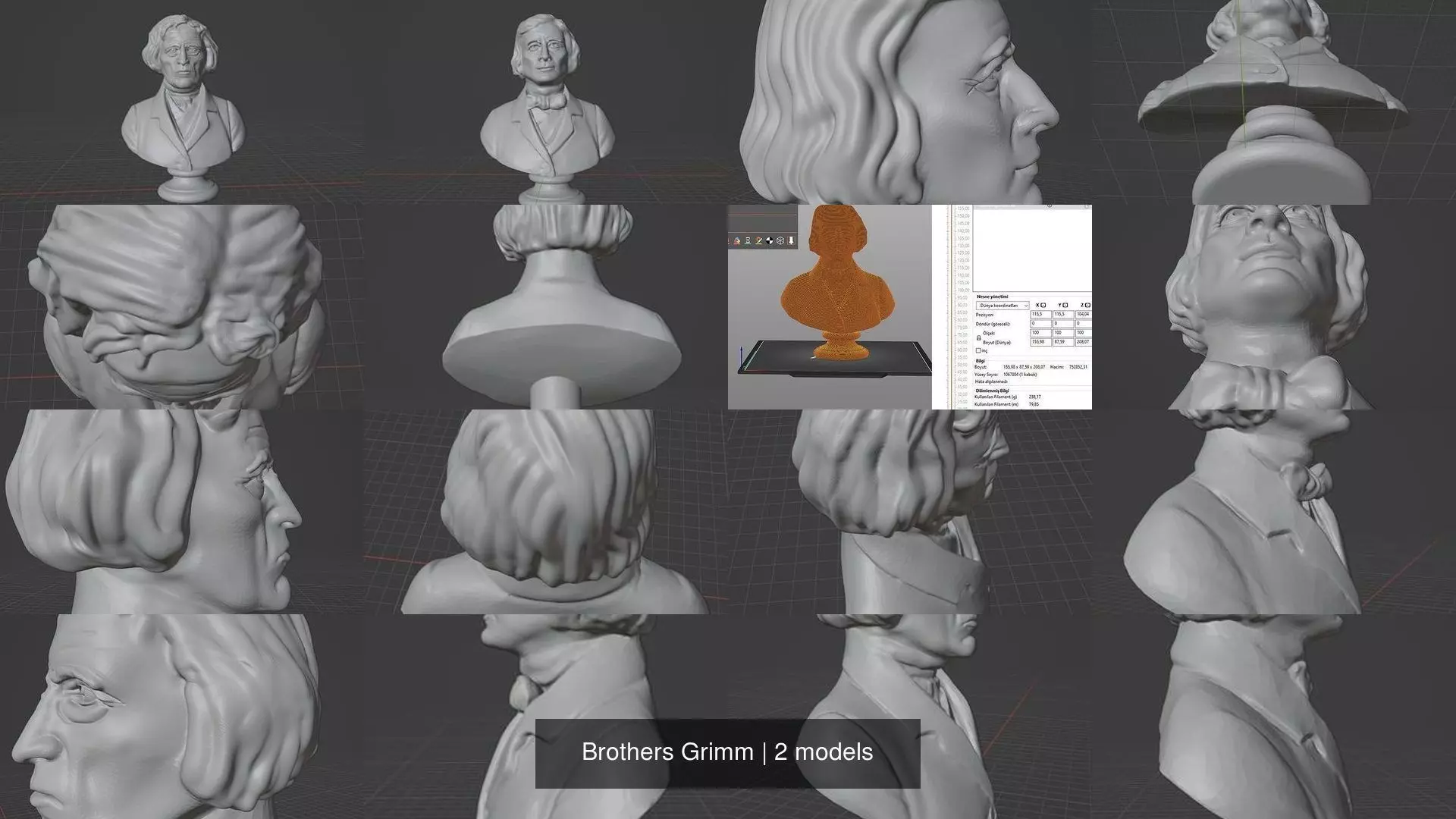 Brothers Grimm 3D Model Collection_0