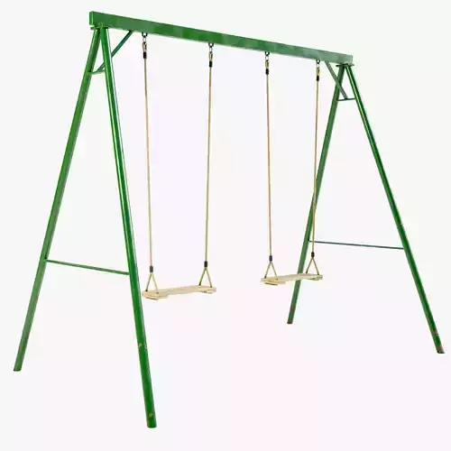 Metal swing