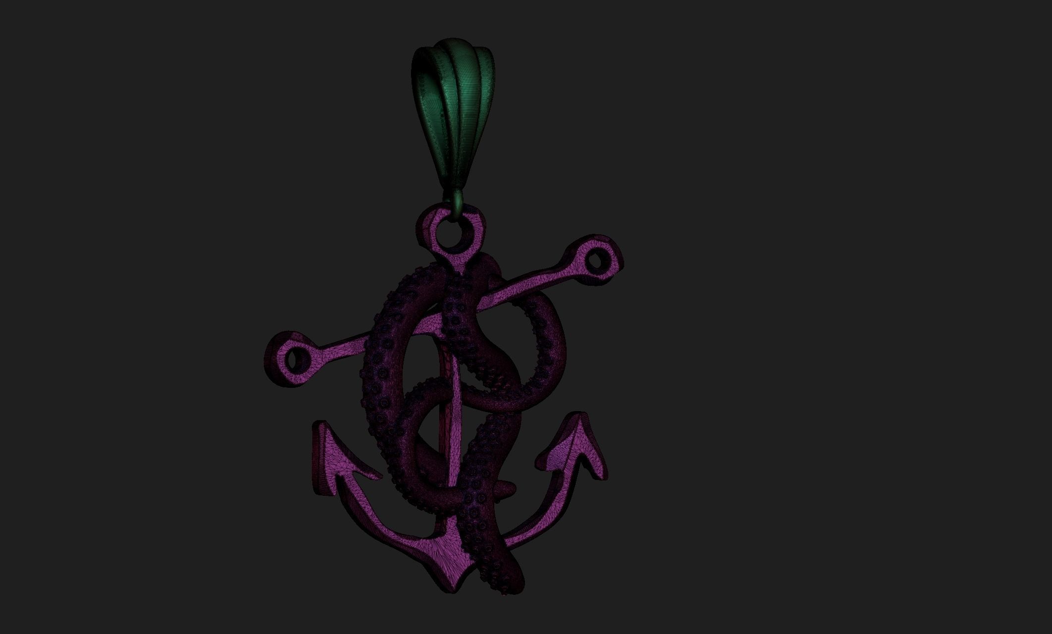 anchor 1 3D print model_1