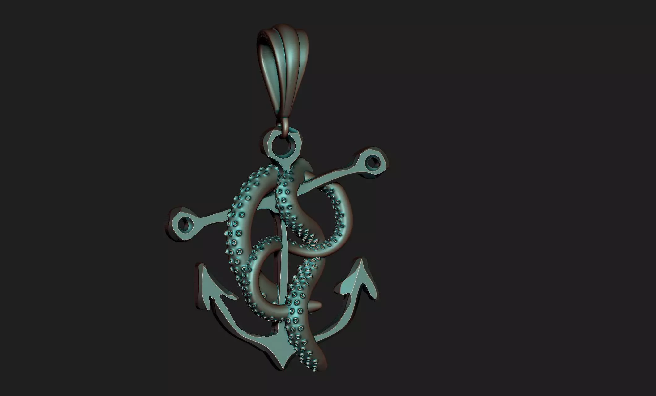 anchor 1 3D print model_0