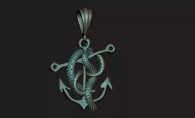 anchor 1 3D print model