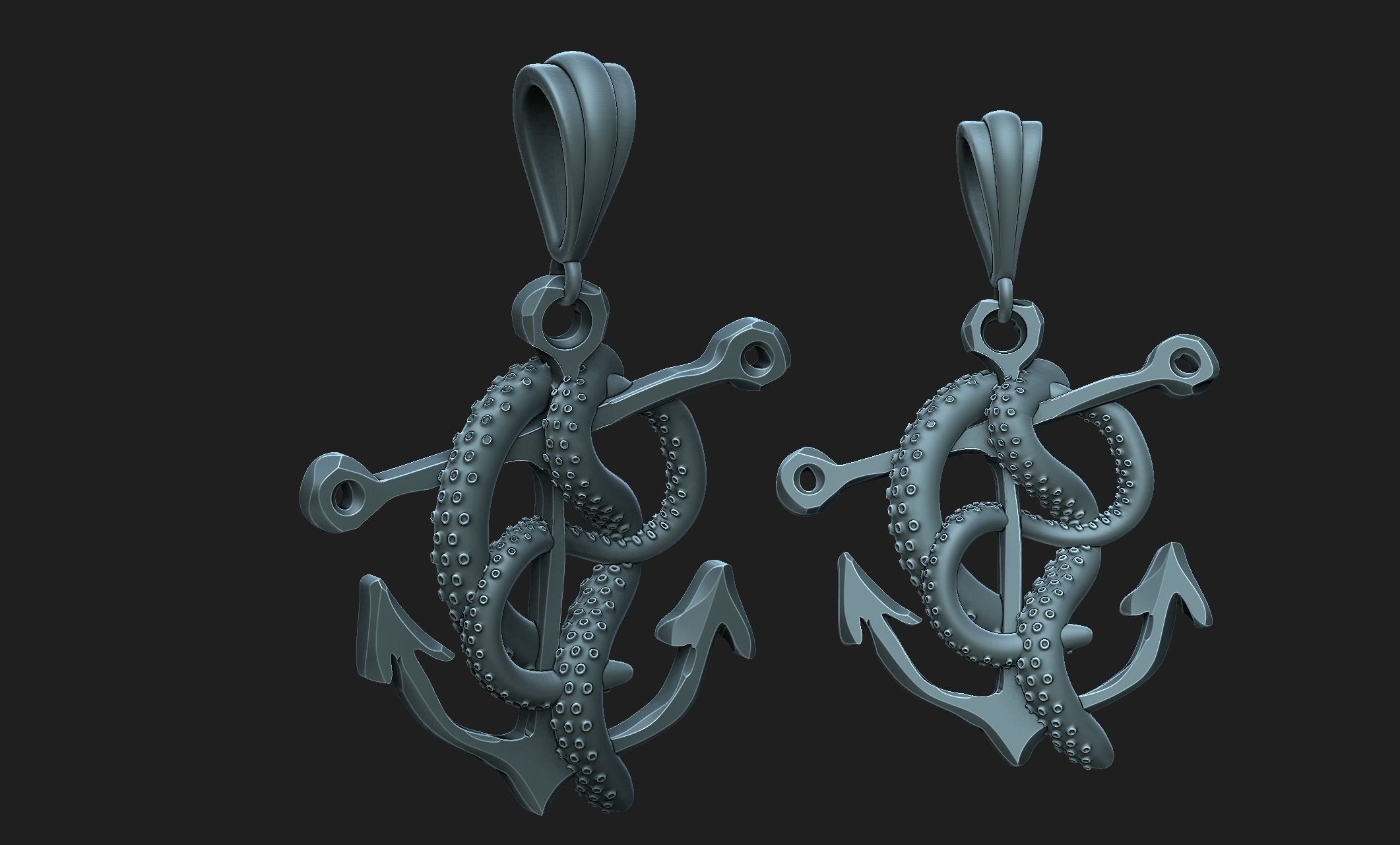 anchor 1 3D print model_3
