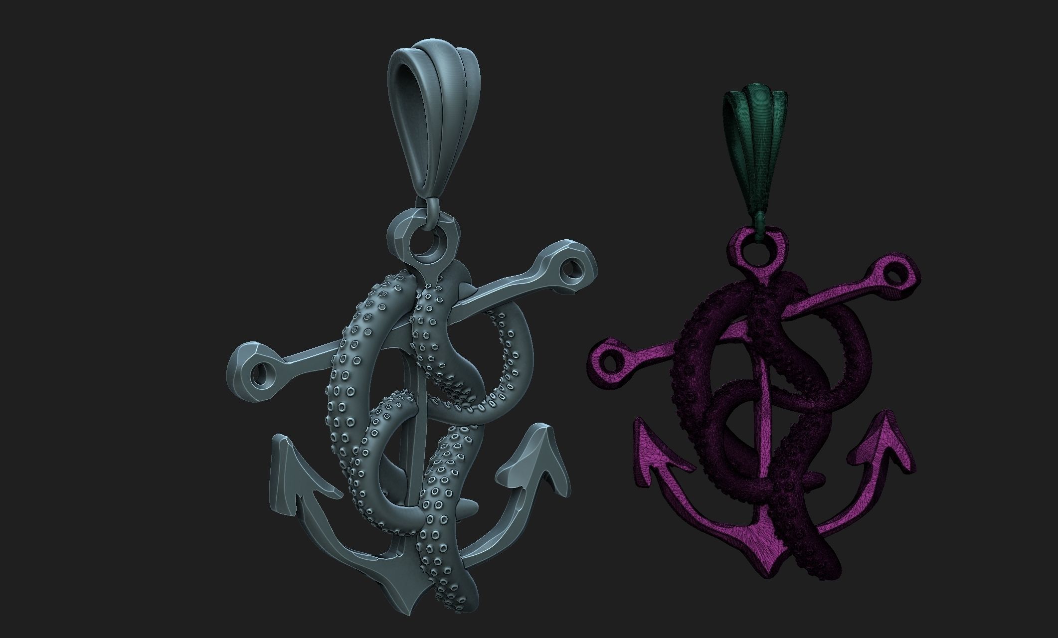 anchor 1 3D print model_4