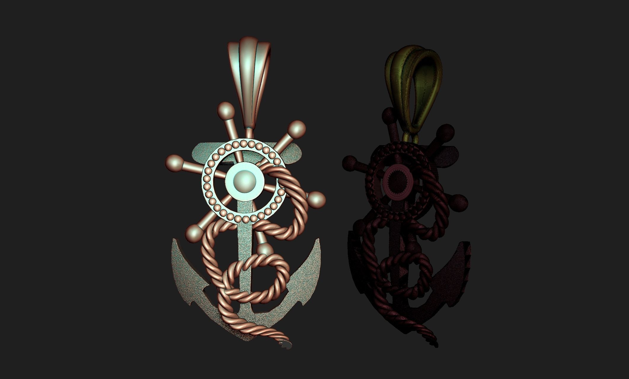 anchor 2 3D print model_1