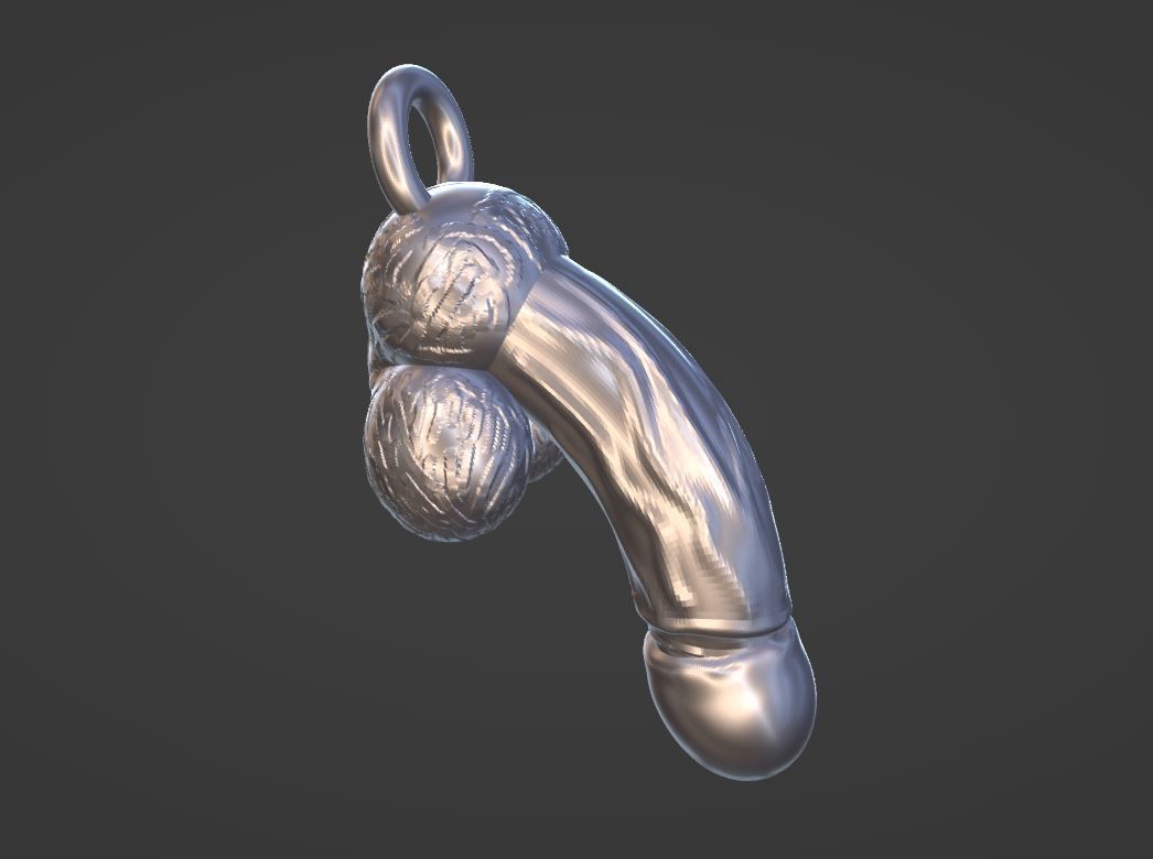 Good Luck Pendant Design 3D print model_4