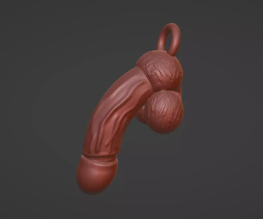 Good Luck Pendant Design 3D print model_0
