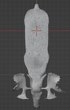 moose for game 3D model_2