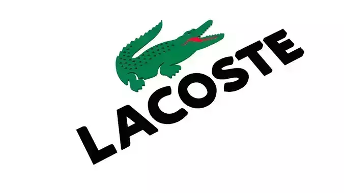 Lactose Logo Low-poly 3D model