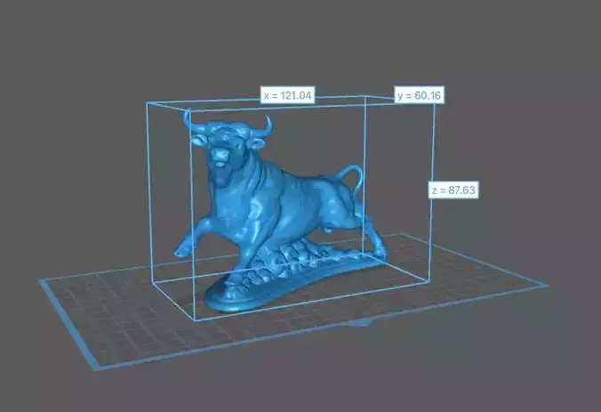 Running Bull 3D print model