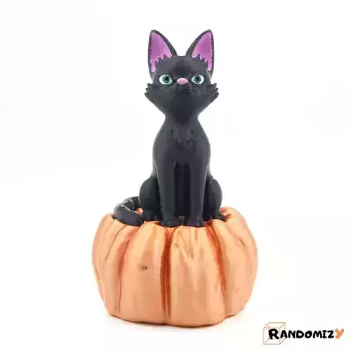 Cat on a Pumpkin V2