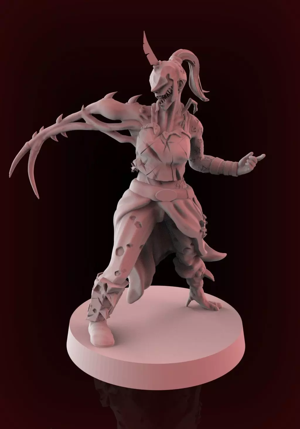 Accursed Mutant Of Space pack x2 miniatures 3D print model p2 3D print model_0