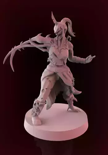 Accursed Mutant Of Space pack x2 miniatures 3D print model p2