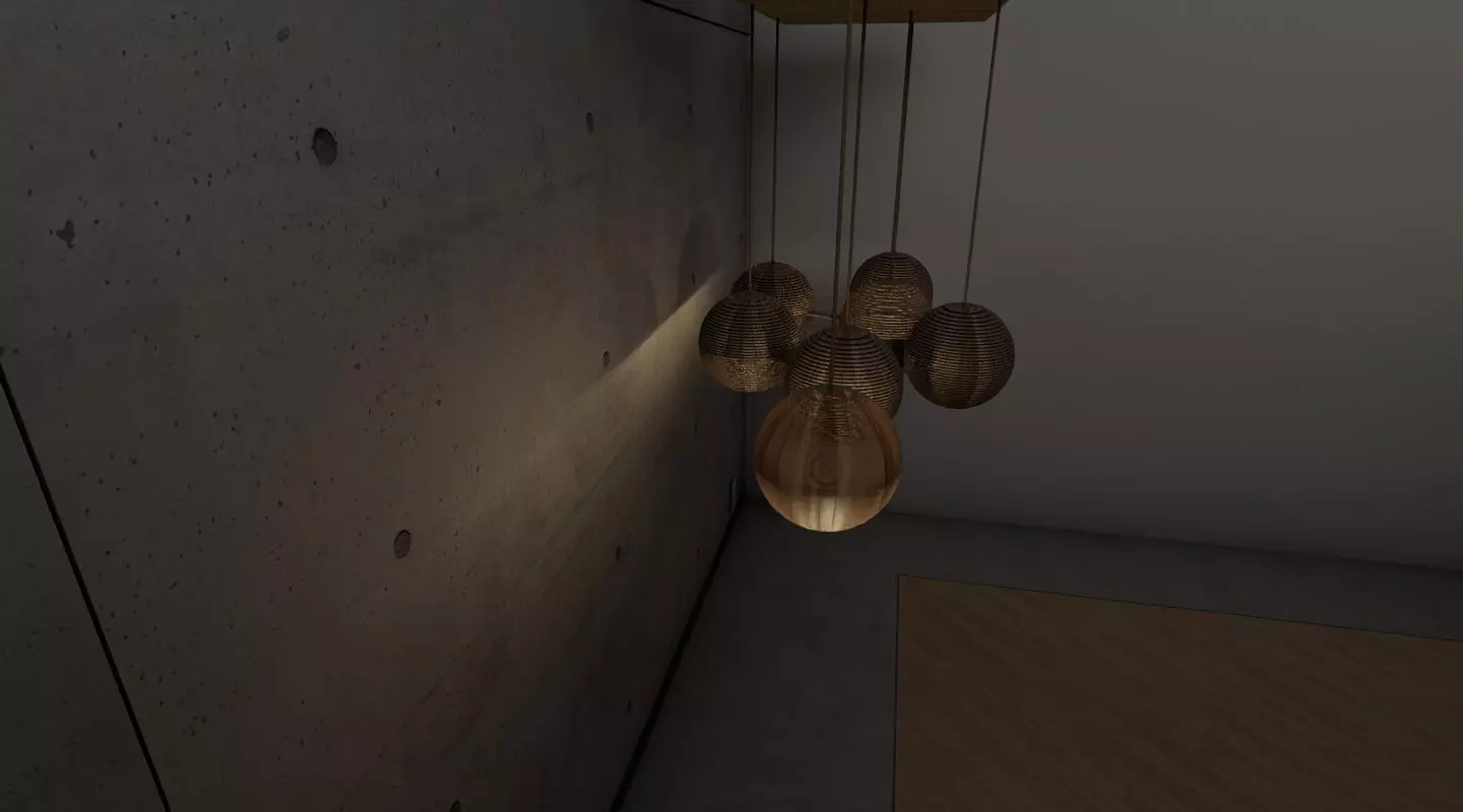 Cosmos Chandelier Free 3D model