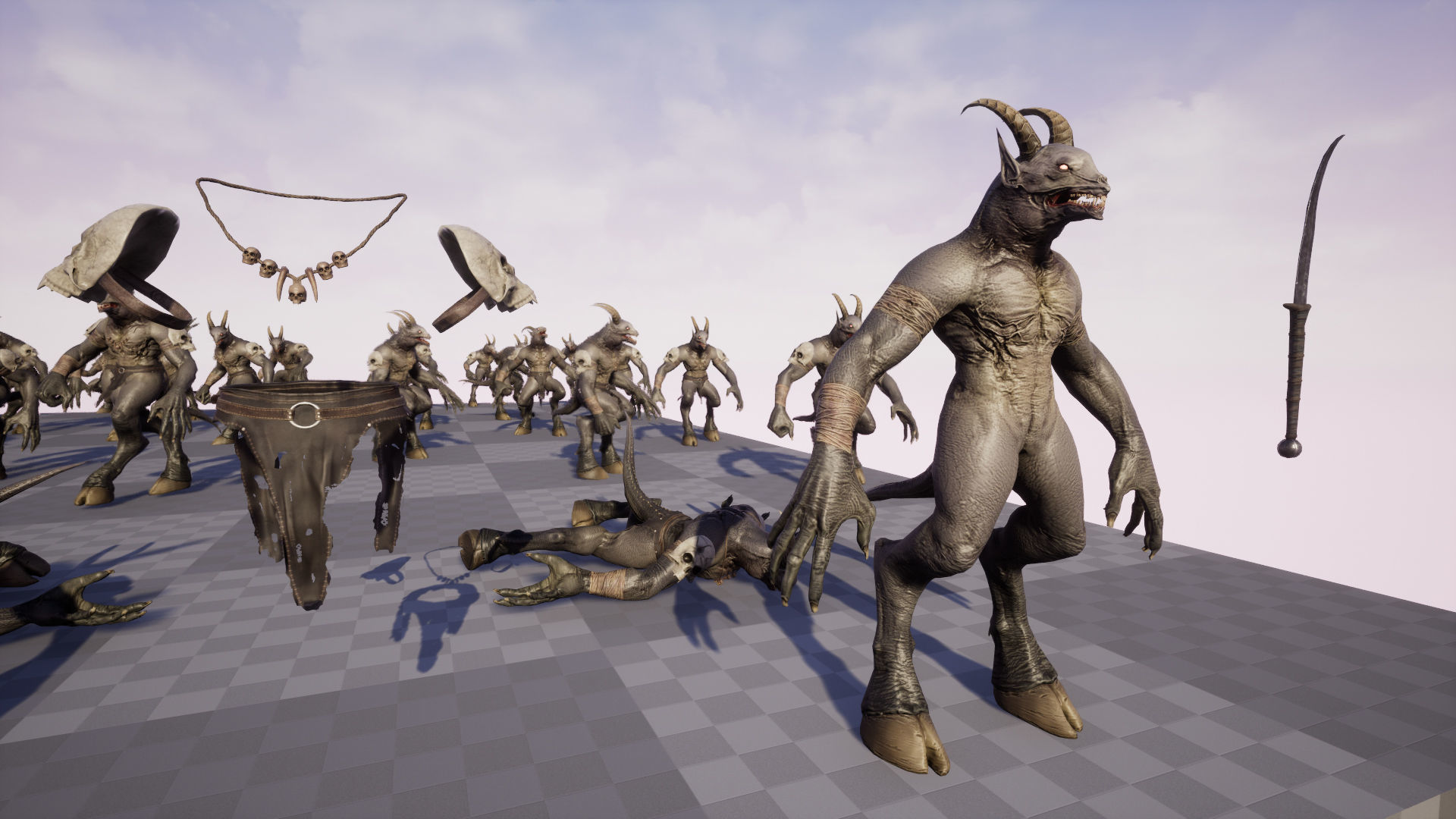 Demon Character 8 Low-poly 3D model_22