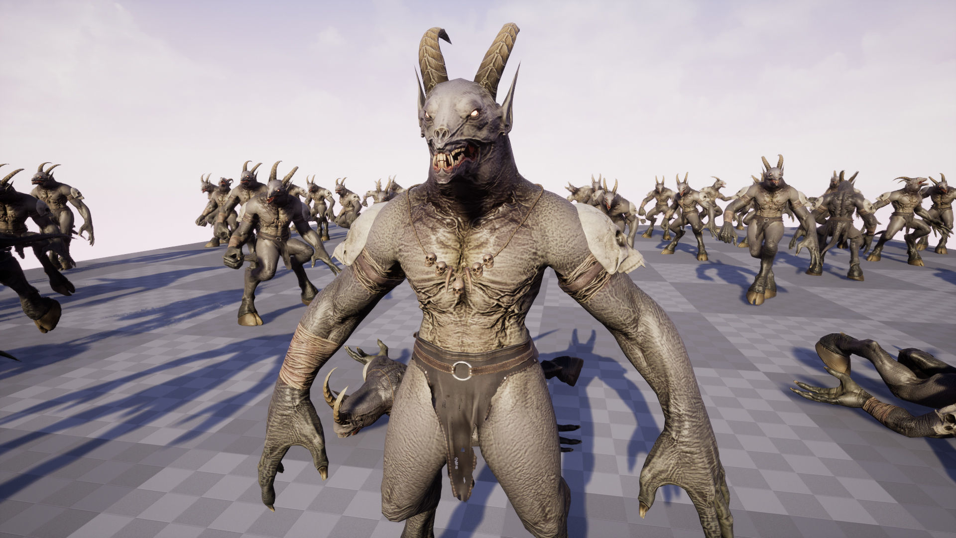 Demon Character 8 Low-poly 3D model_23