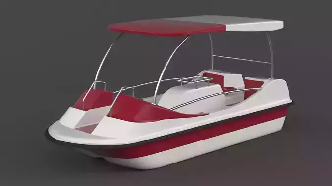 Fiberglass Pedal Boat