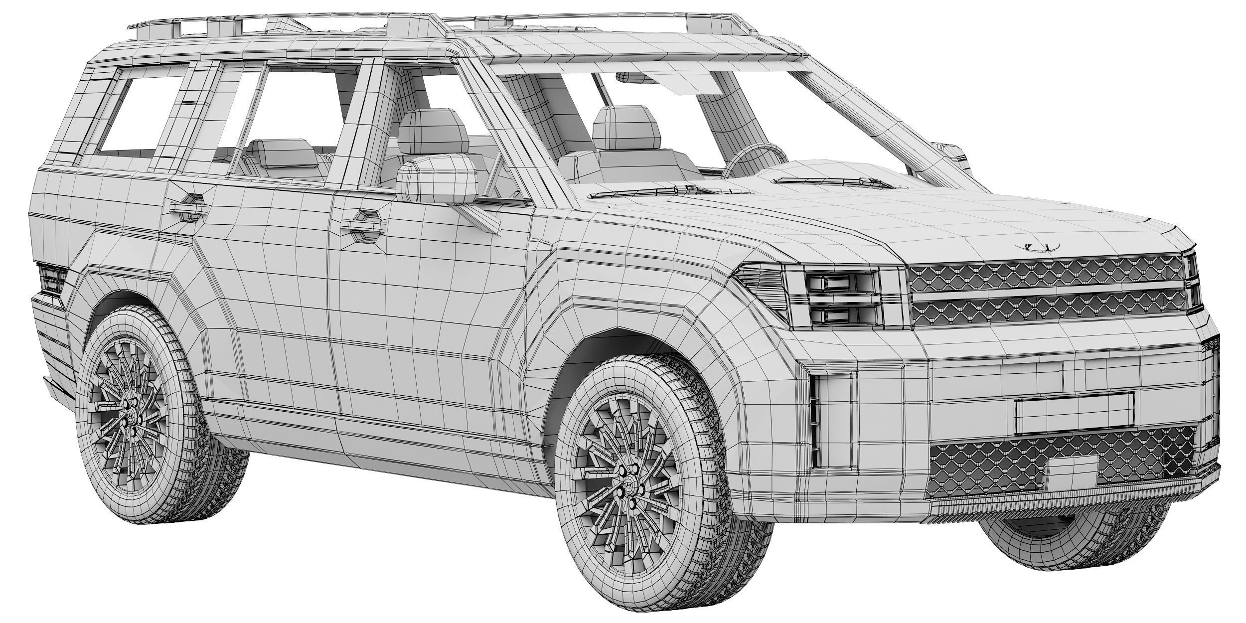 Hyundai Santa Fe 2024 3D model_14