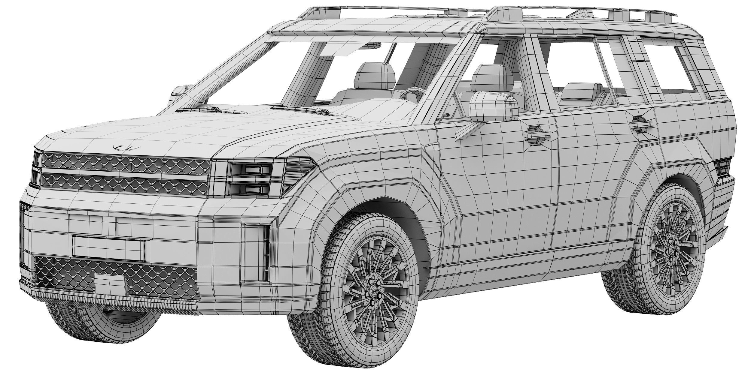 Hyundai Santa Fe 2024 3D model_13