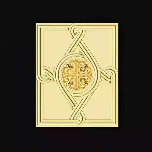 Central decor ornament for furniture