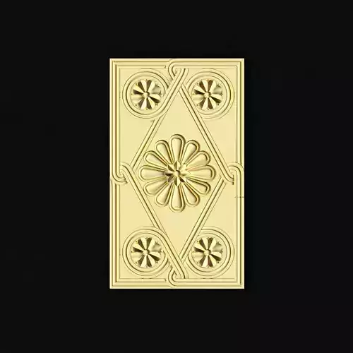 Central decor ornament for furniture