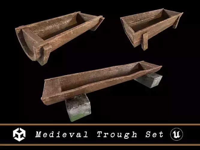Medieval Trough Set