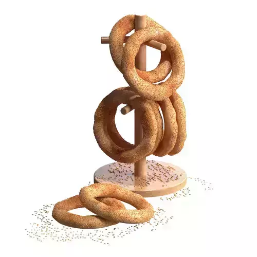 A3DPRO - Greek Bread Rings