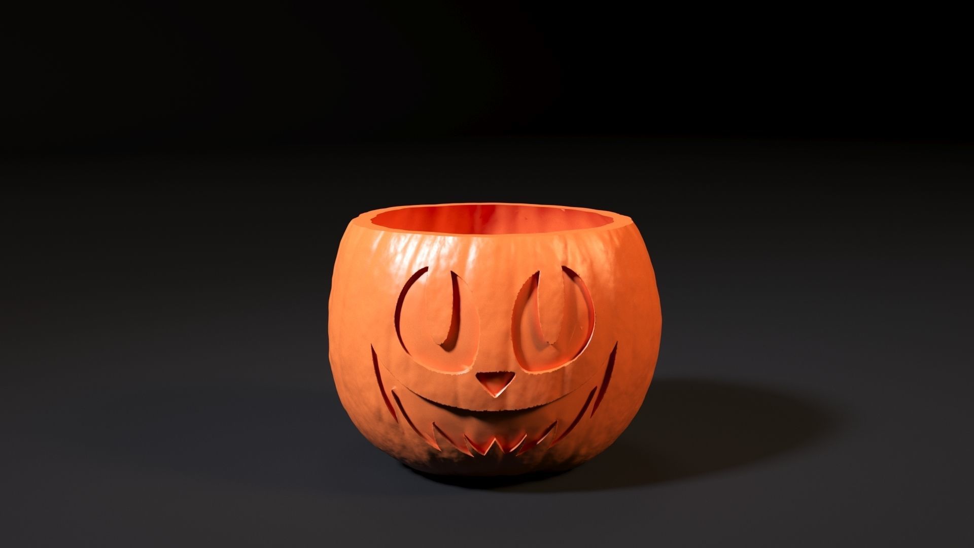 Pumpkin pots 3D print model_9