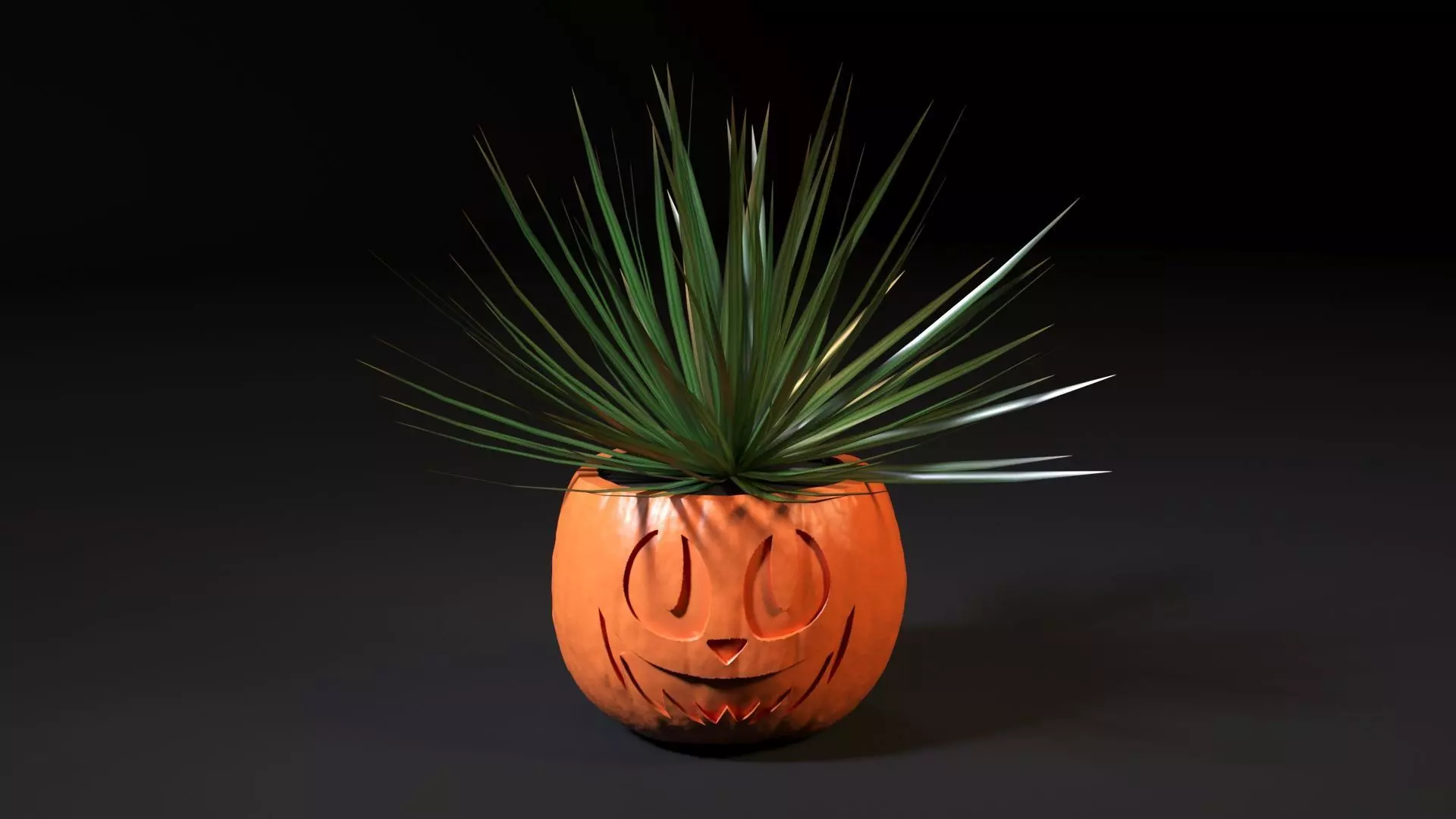 Pumpkin pots 3D print model_0