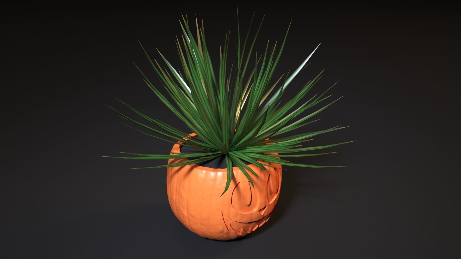 Pumpkin pots 3D print model_13