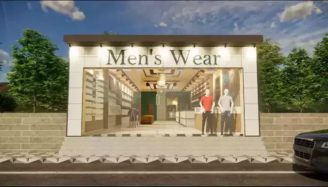 Clothing store interior  Apparel Clothing Store interior design 