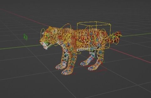 ounce for game 3D model_2