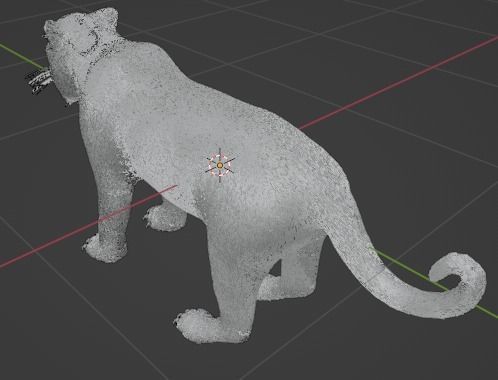 ounce for game 3D model_4