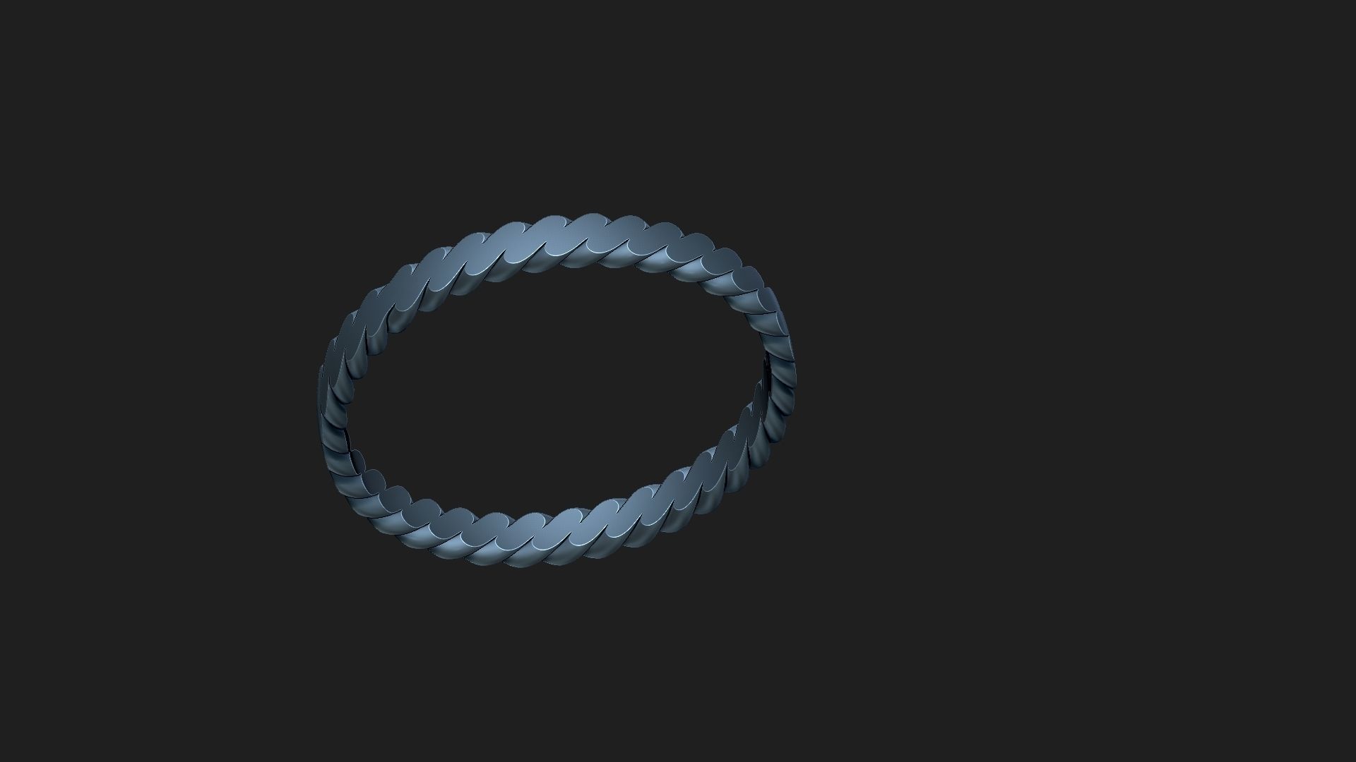 rope ring 2 3D print model_1
