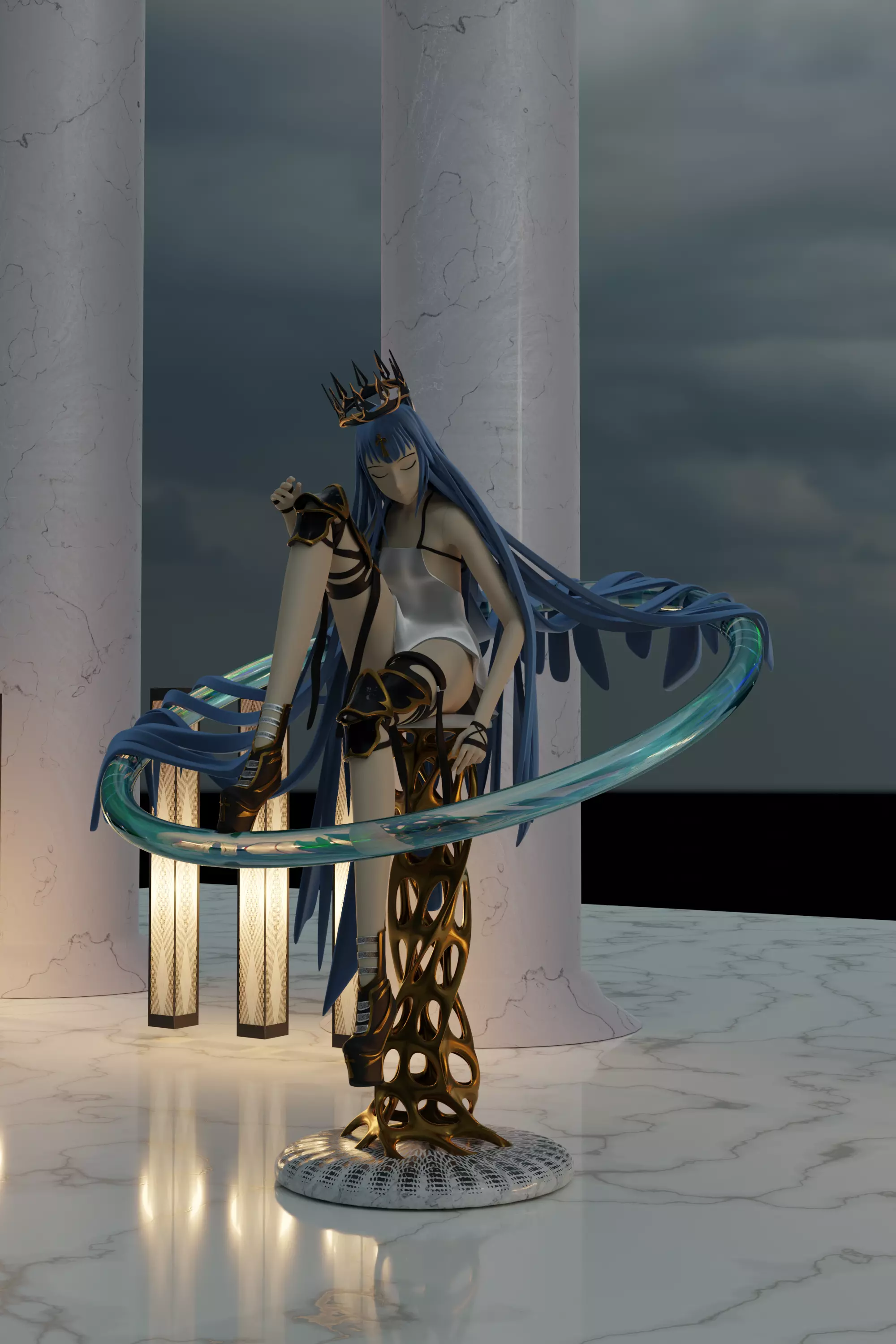 Azur Lane - Champagne Free 3D print model