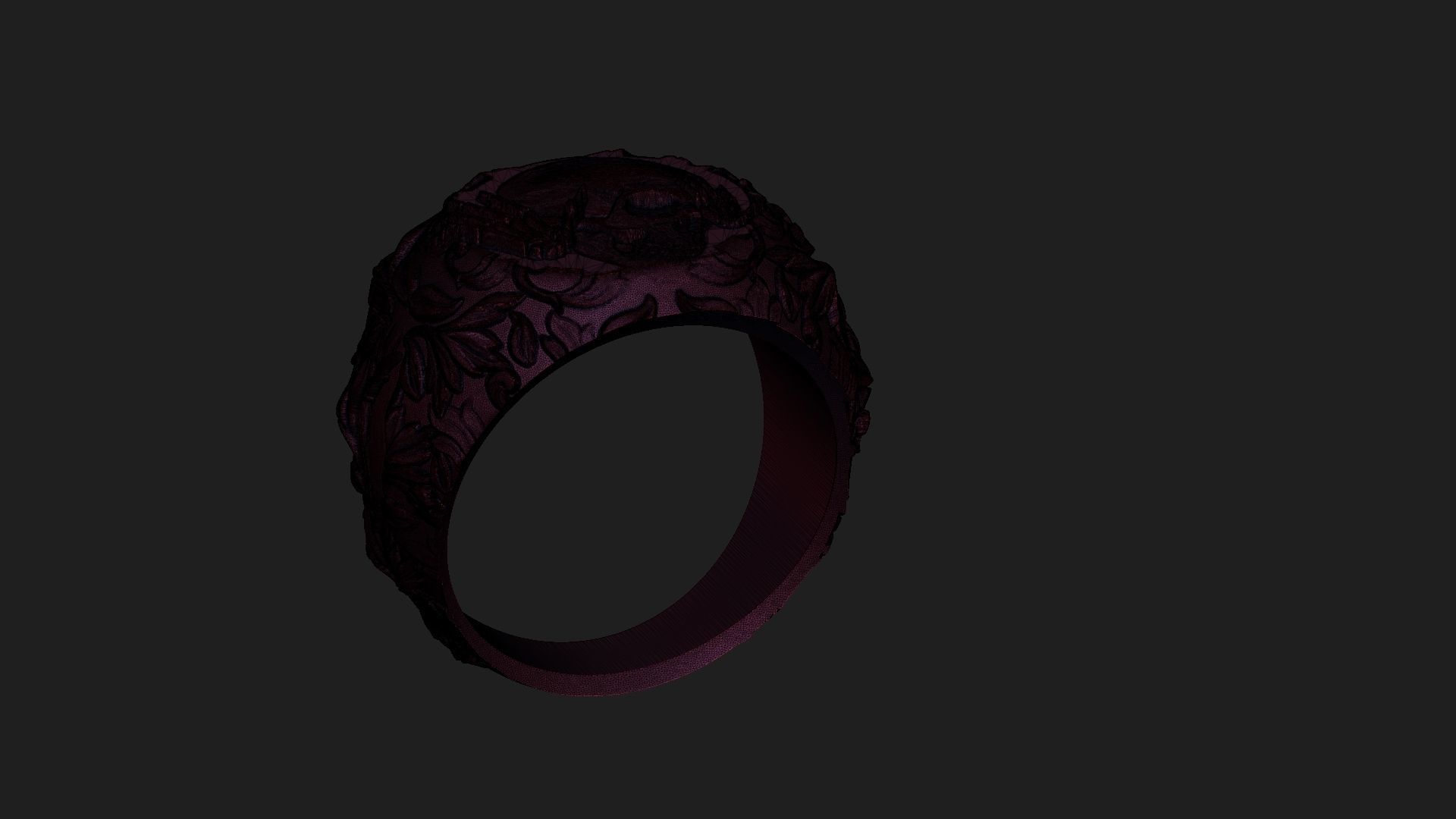 biker ring2  3D print model_1