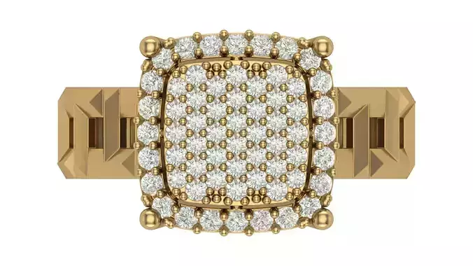 Tiffany Soleste Cushion Diamond engagement Ring 