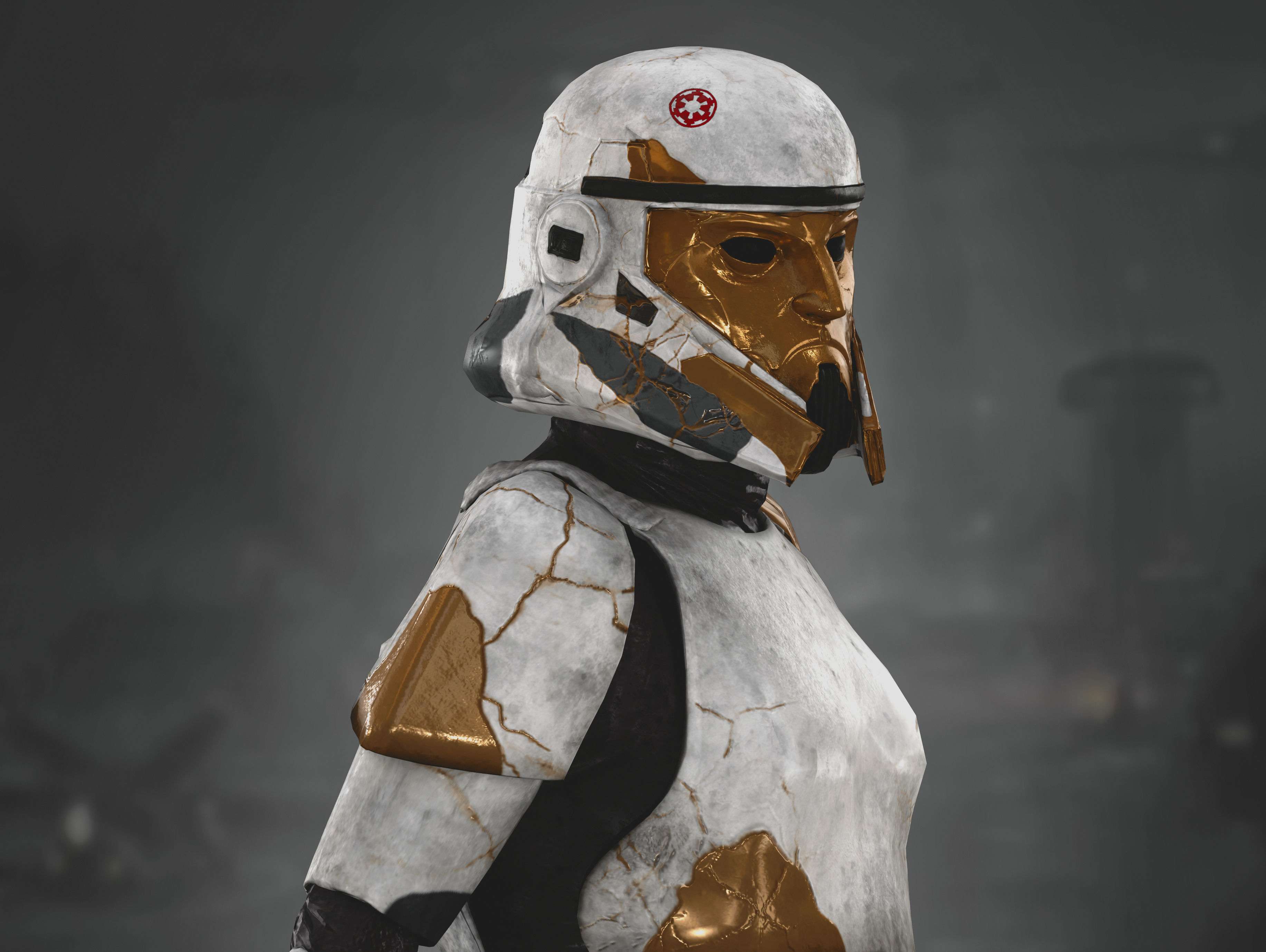 Enoch Low-poly 3D model_2