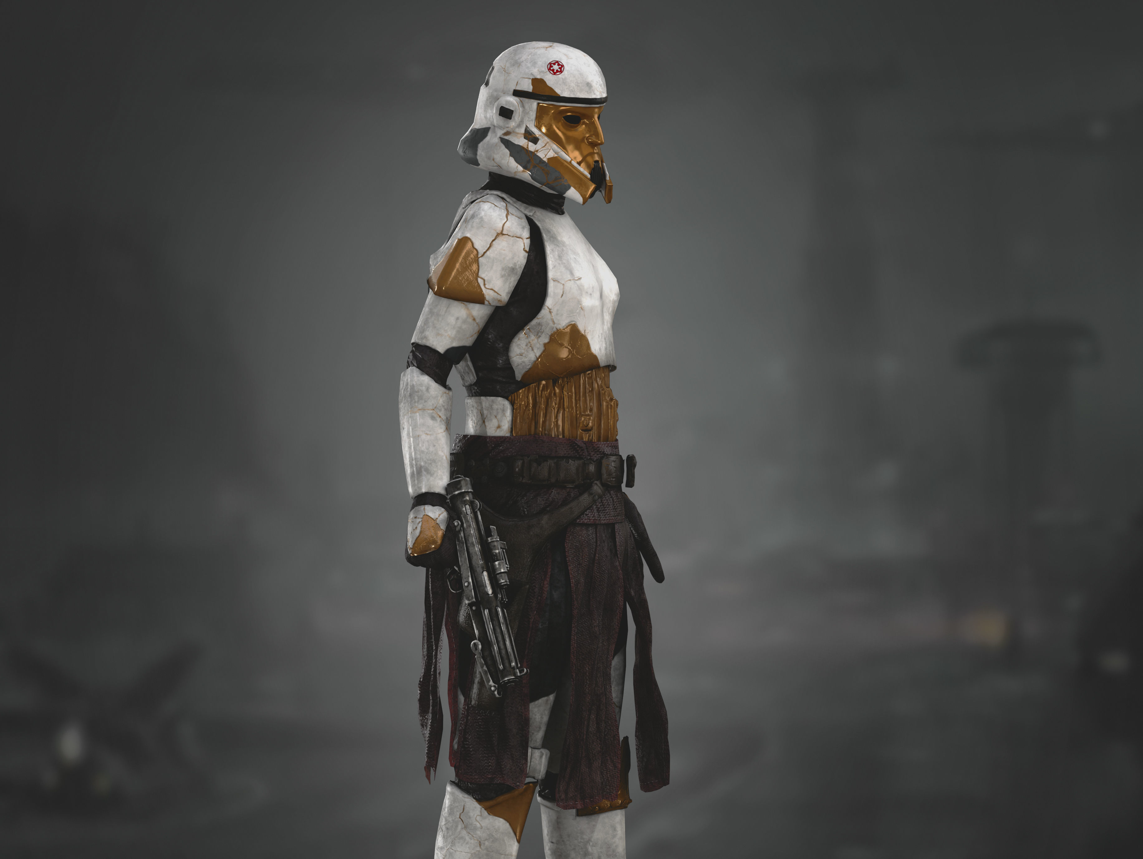 Enoch Low-poly 3D model_8