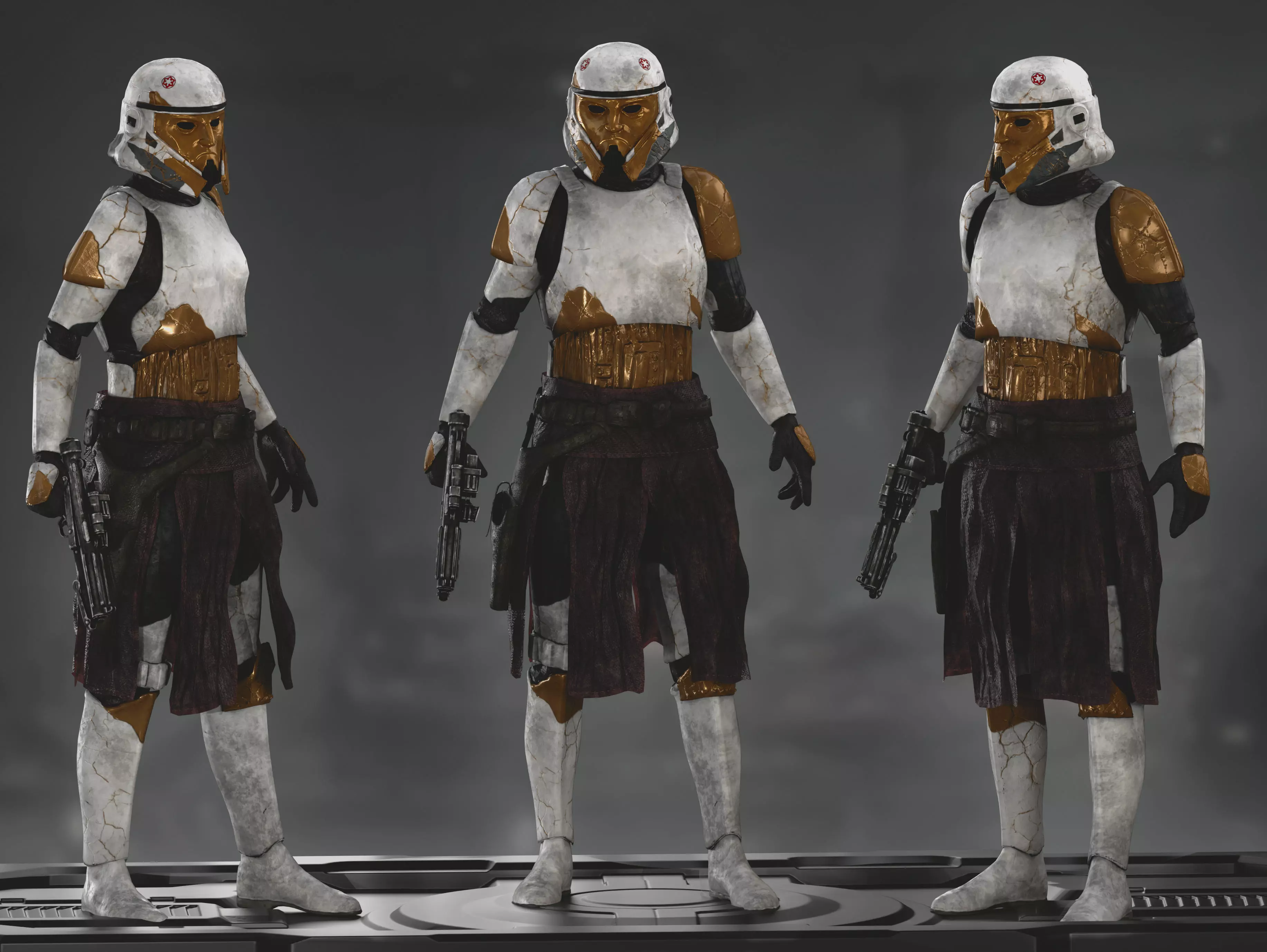 Enoch Low-poly 3D model_0