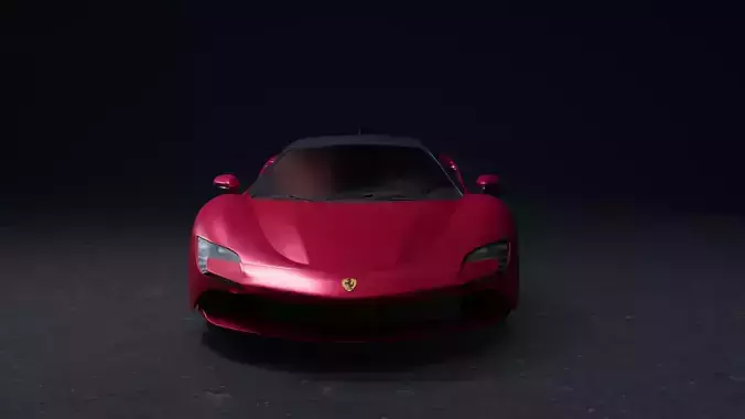 The Ferrari Sf90 