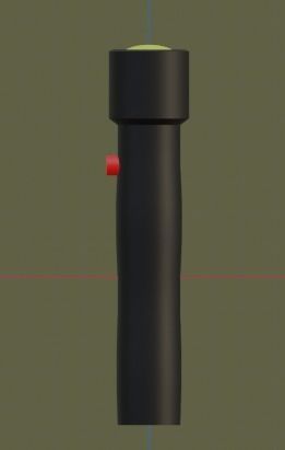 Flashlight Free low-poly 3D model_3