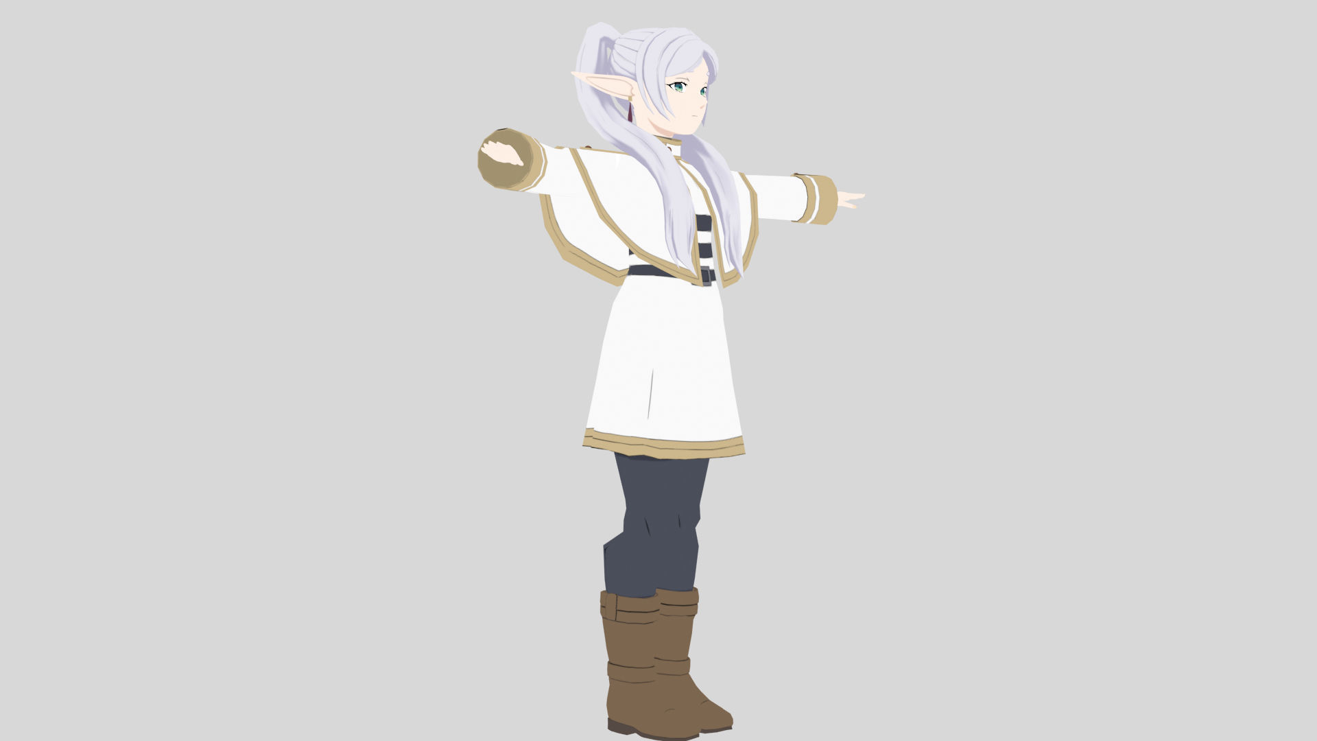 Character Frieren 3D model_6