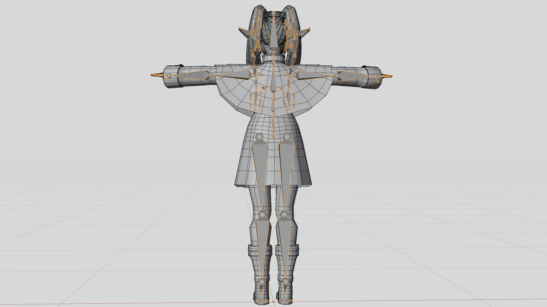 Character Frieren 3D model_11