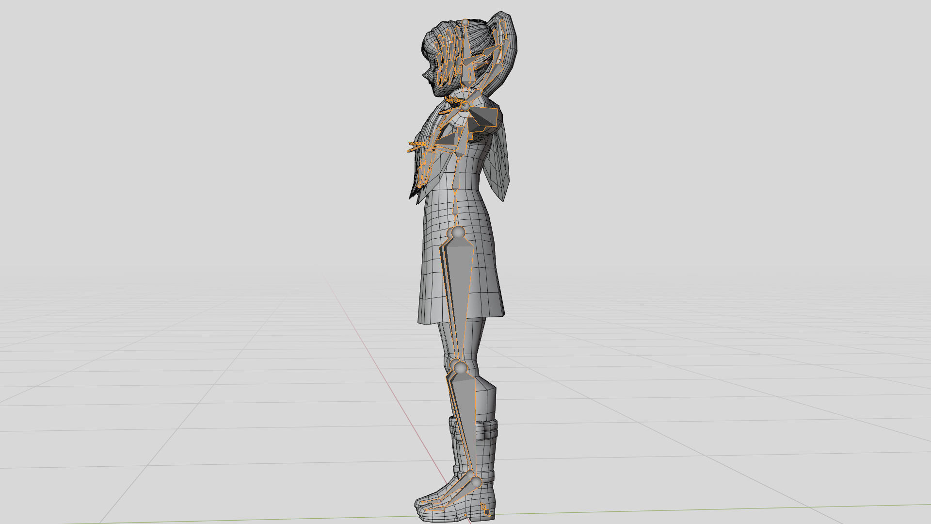 Character Frieren 3D model_15