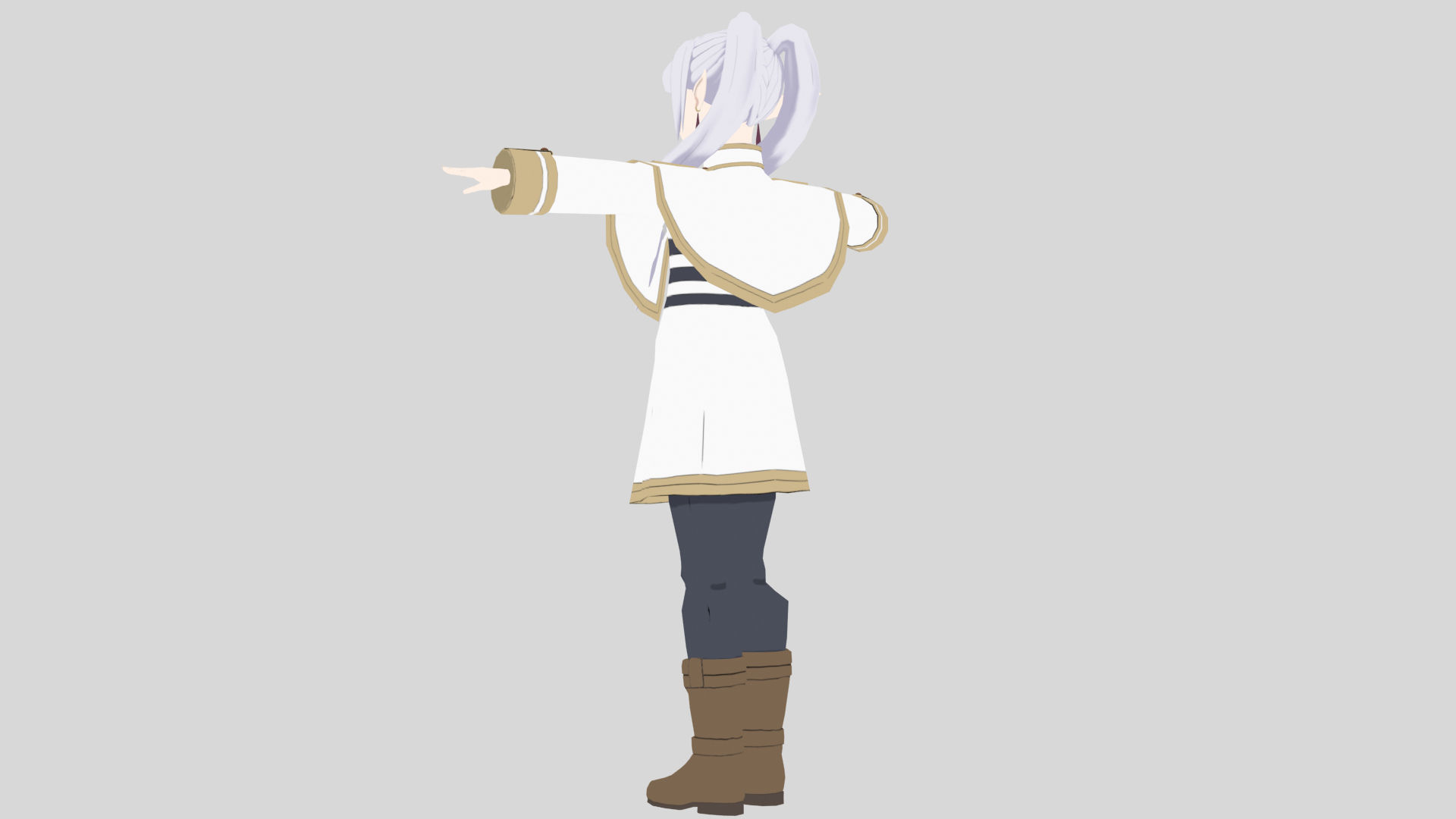 Character Frieren 3D model_14