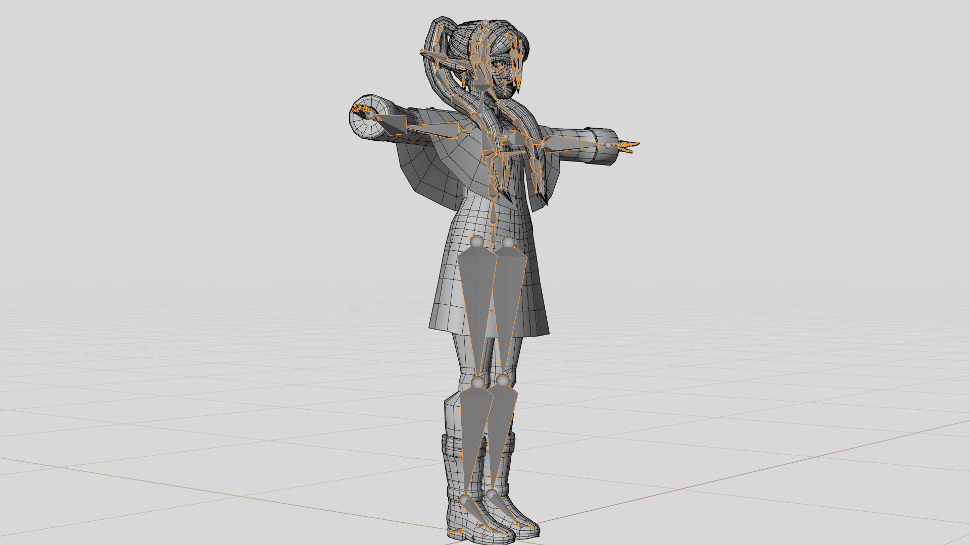 Character Frieren 3D model_5
