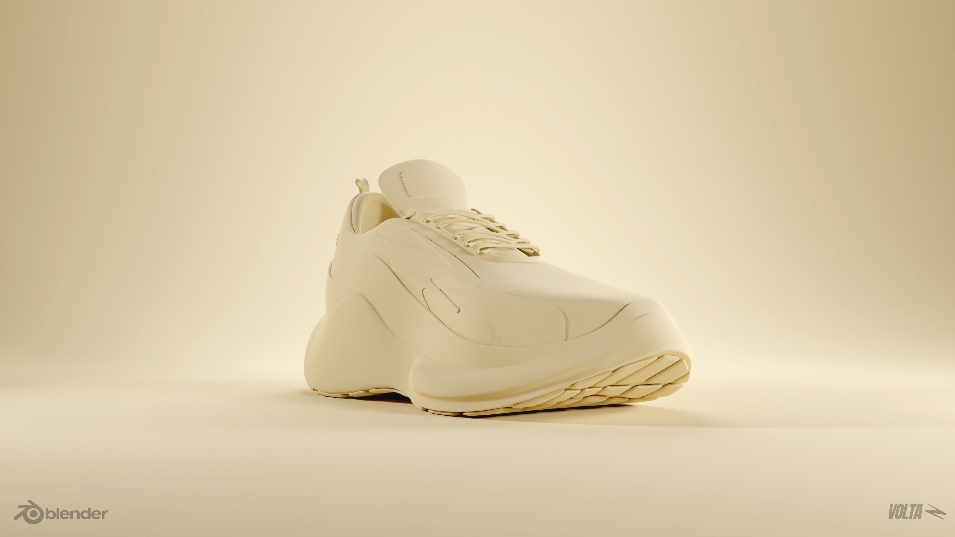 VOLTA Running sneakers 3D model_10