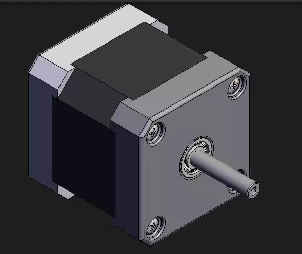 Stepper Motor 3D model